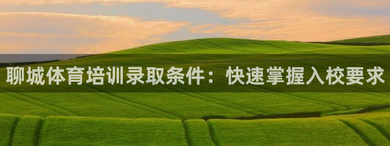 焦点娱乐公司官网：聊城体育培训录取条件：快速掌握入校