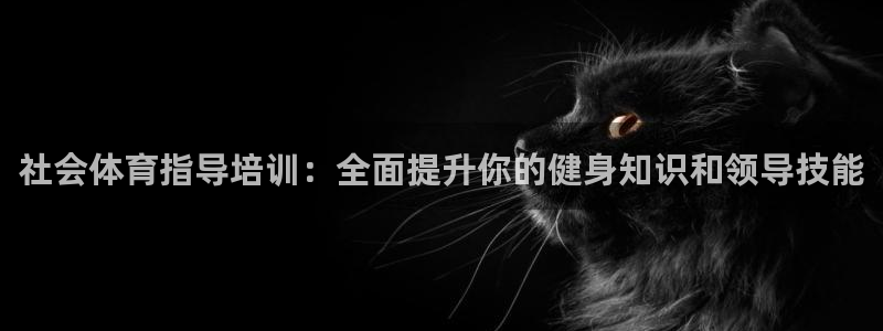 焦点娱乐平台注册账号是什么样的：社会体育指导培训：全