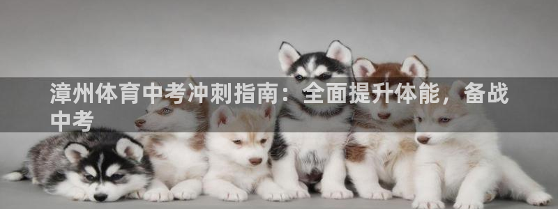焦点娱乐如何注册账号：漳州体育中考冲刺指南：全面提升