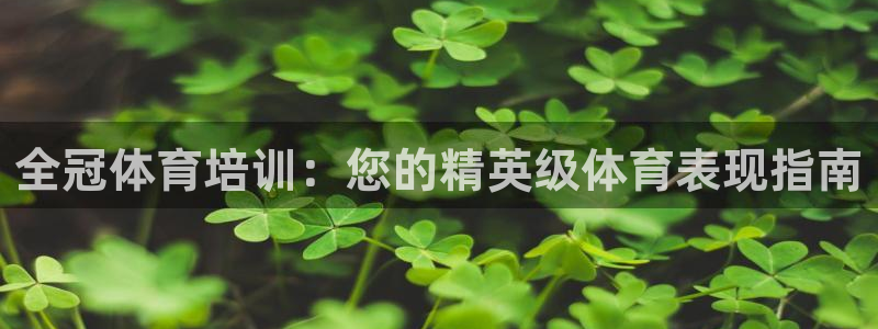 焦点娱乐平台续7O777：全冠体育培训：您的精英级体