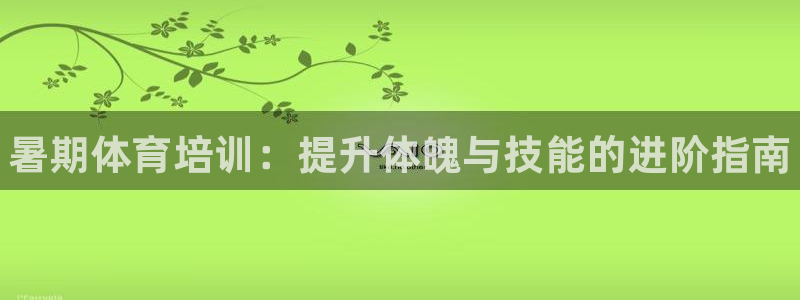 焦点娱乐陈江河：暑期体育培训：提升体魄与技能的进阶指